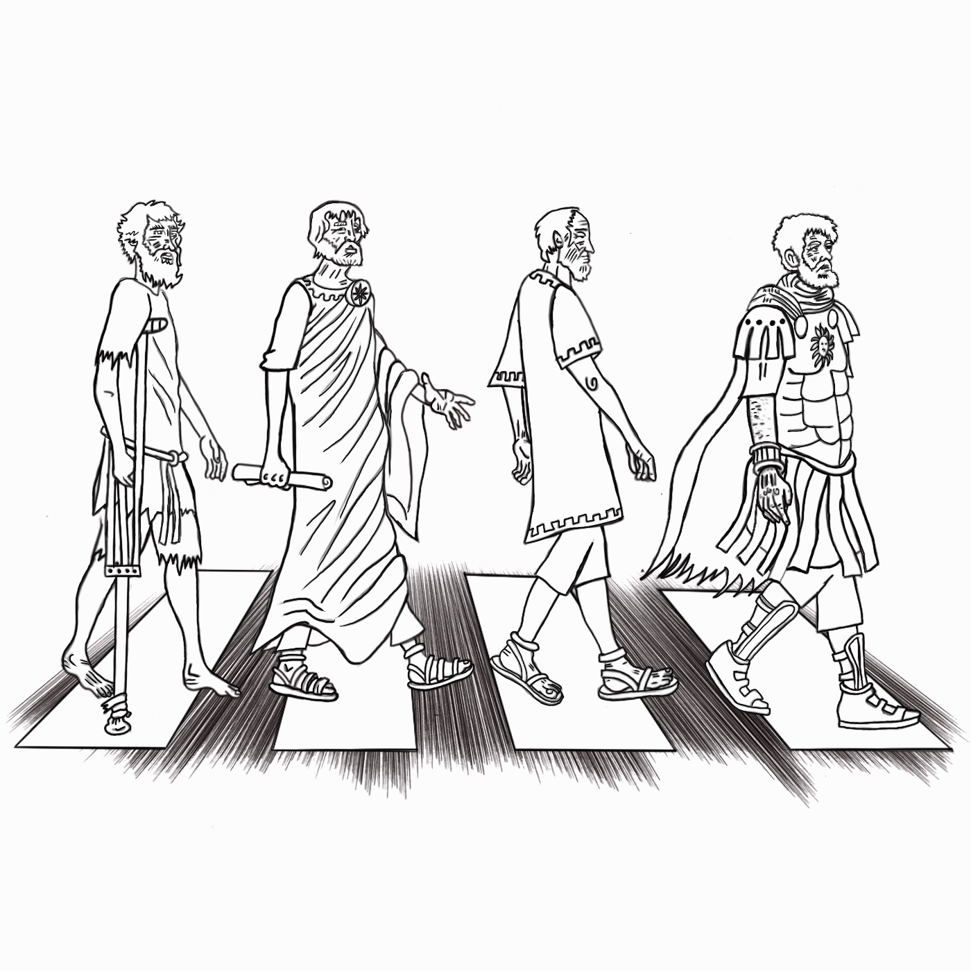 Stoics Walking Like the Beatles